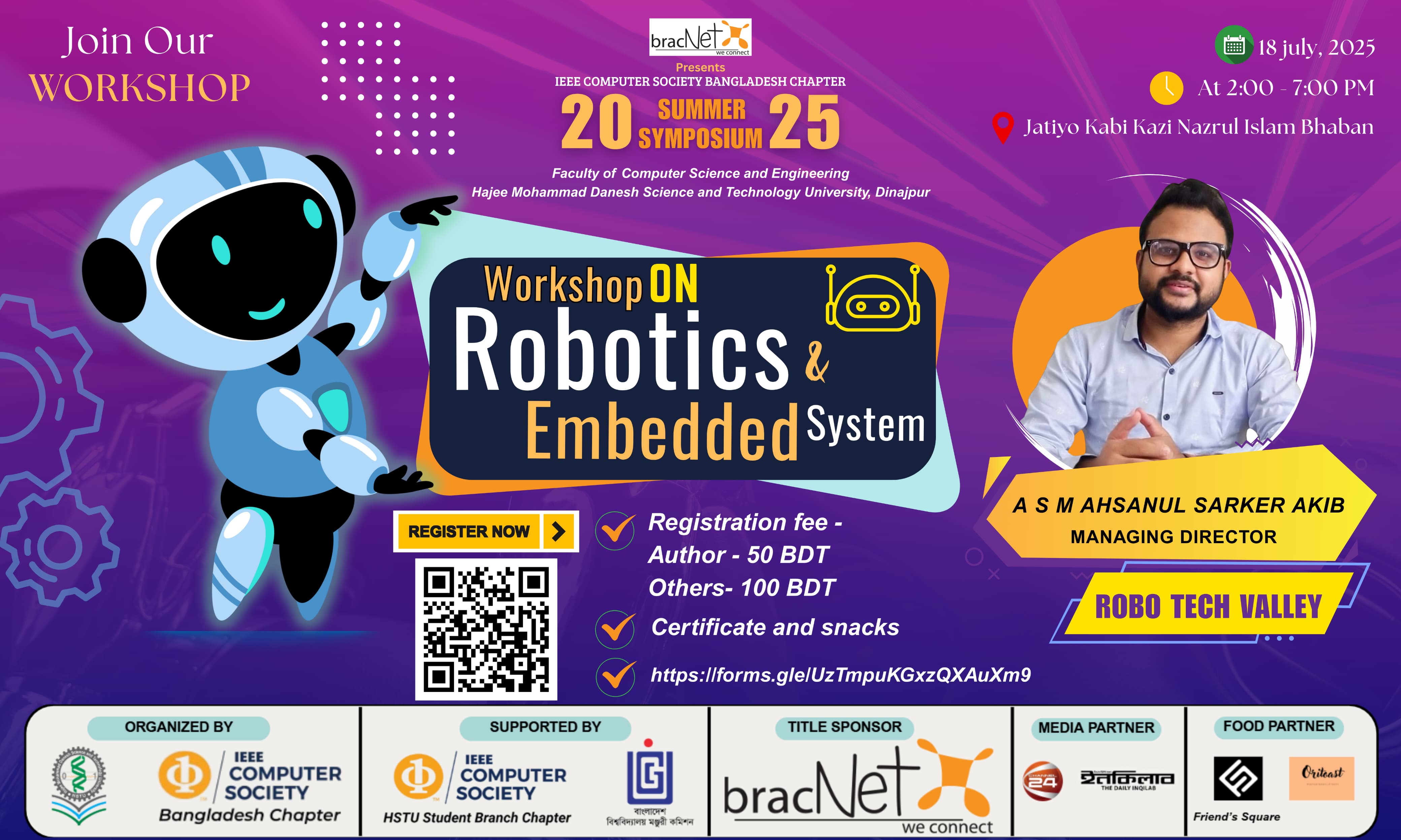 Workshop on Robotics & Embedded System